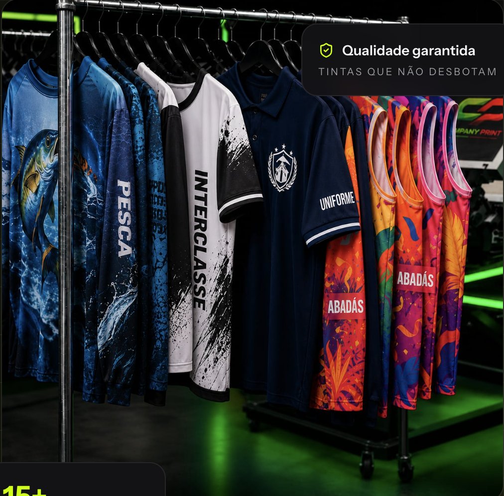 Camisas personalizadas e uniformes esportivos Company Print