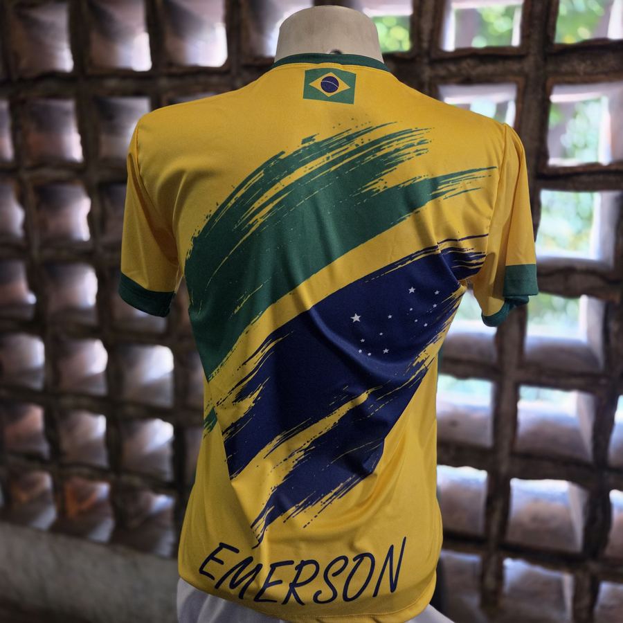 Camisa personalizada seleção brasileira
