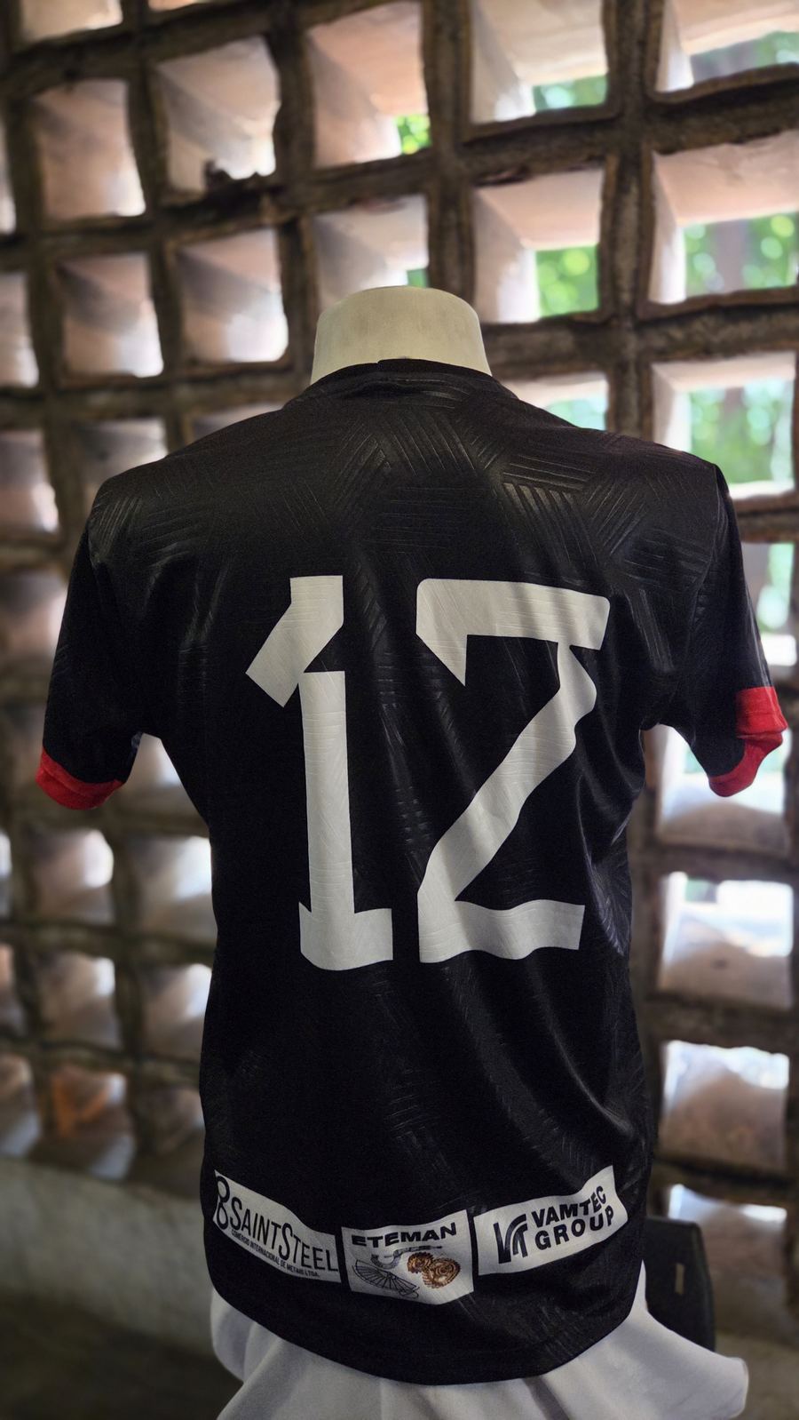 Uniforme esportivo Rotavi Industrial costas